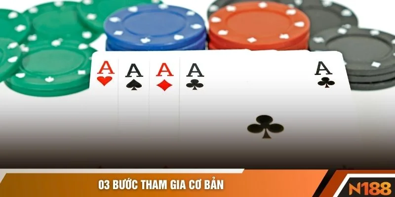 03 bước tham gia cơ bản