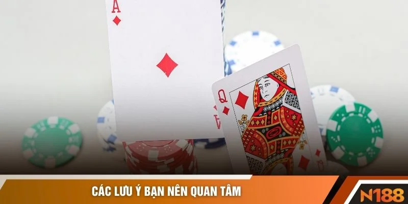 Các lưu ý bạn nên quan tâm